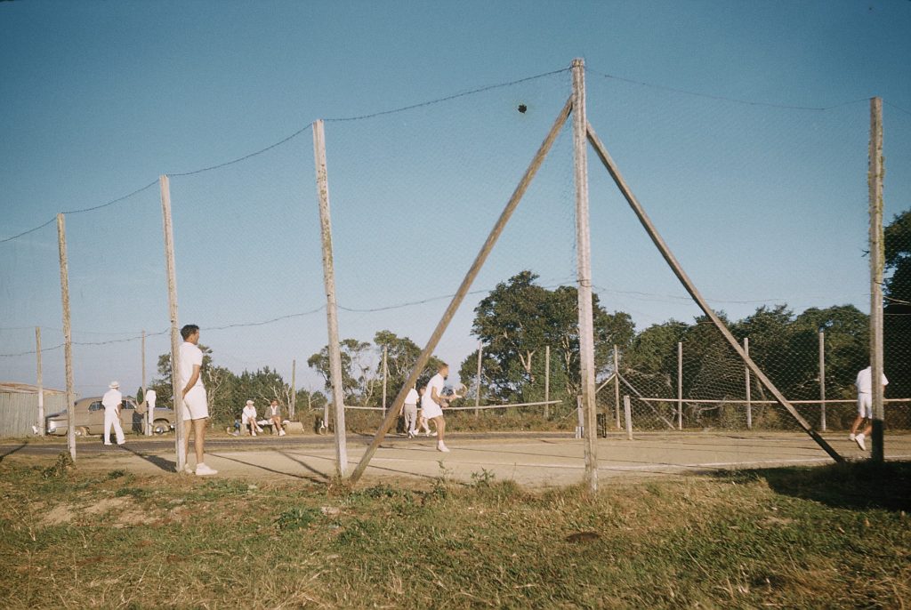 Tennis at the Sportsground, June, 1960